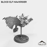 Tabletop Terrain Miniature Blood Elf Hawk Rider
