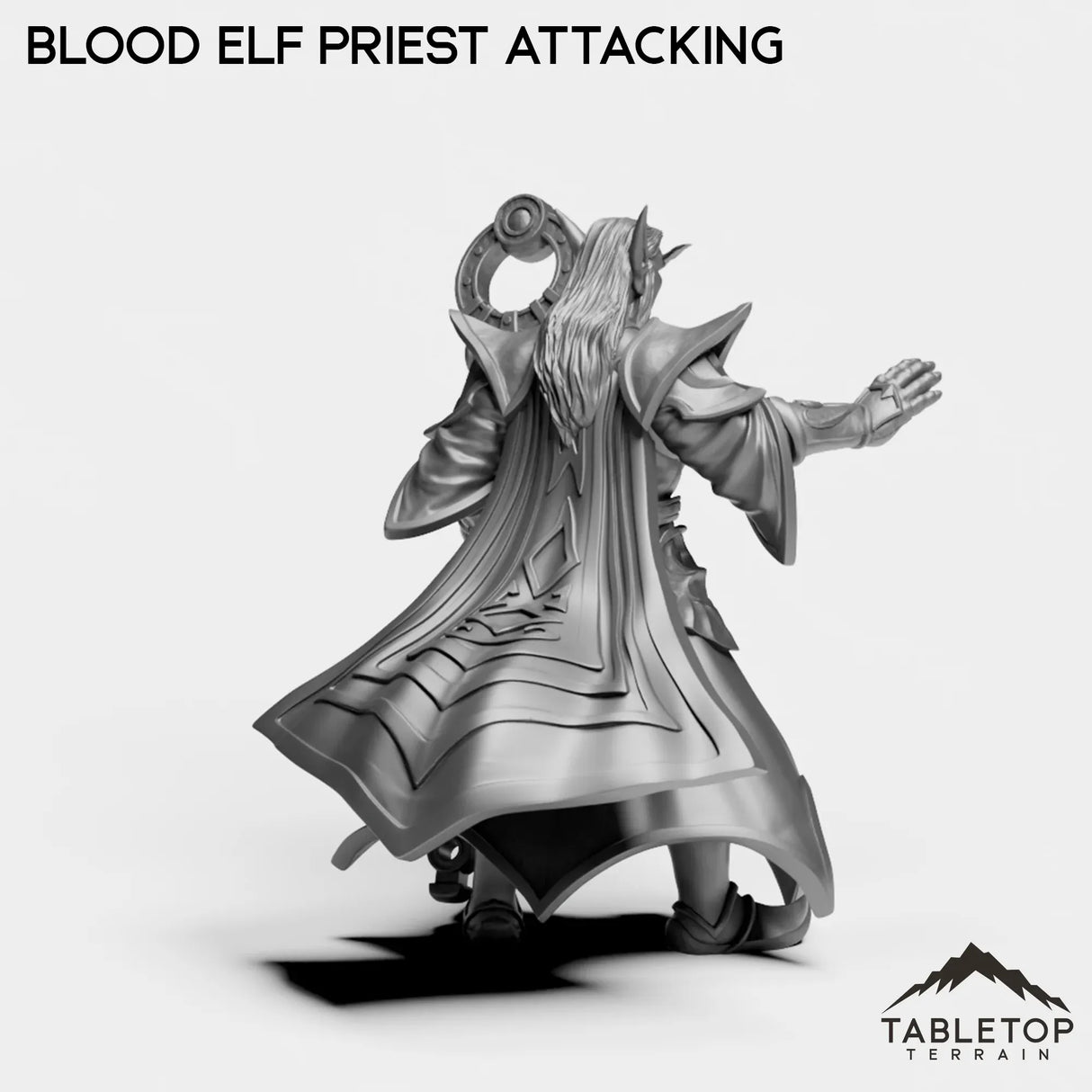 Tabletop Terrain Miniature Blood Elf Priest