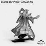 Tabletop Terrain Miniature Blood Elf Priest
