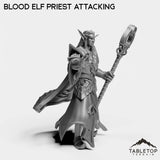 Tabletop Terrain Miniature Blood Elf Priest