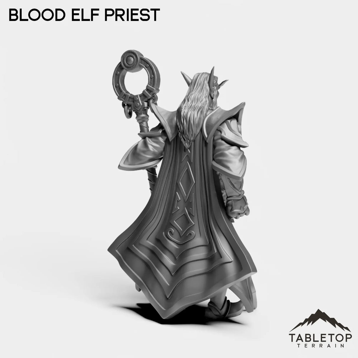 Tabletop Terrain Miniature Blood Elf Priest