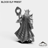 Tabletop Terrain Miniature Blood Elf Priest