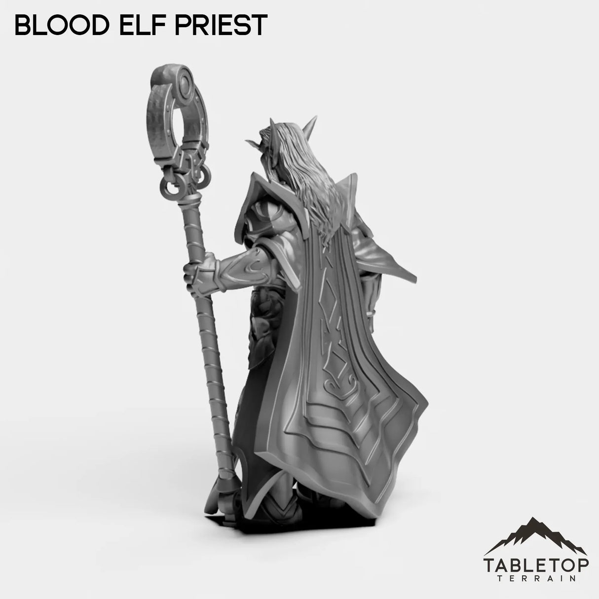 Tabletop Terrain Miniature Blood Elf Priest