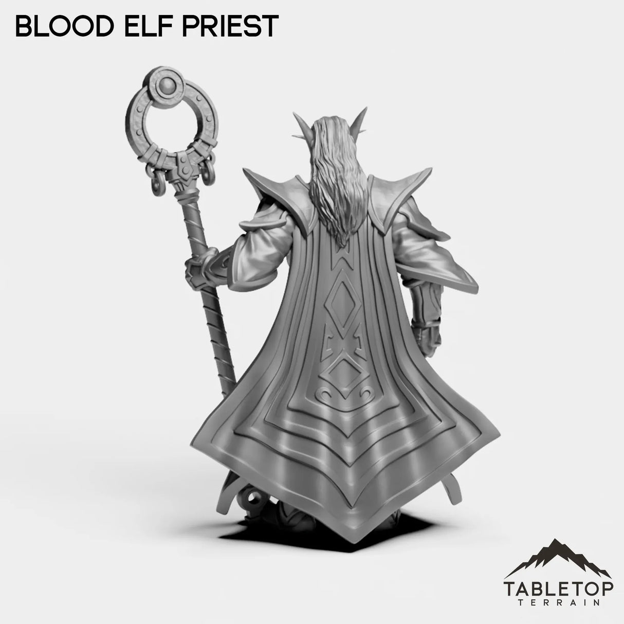 Tabletop Terrain Miniature Blood Elf Priest