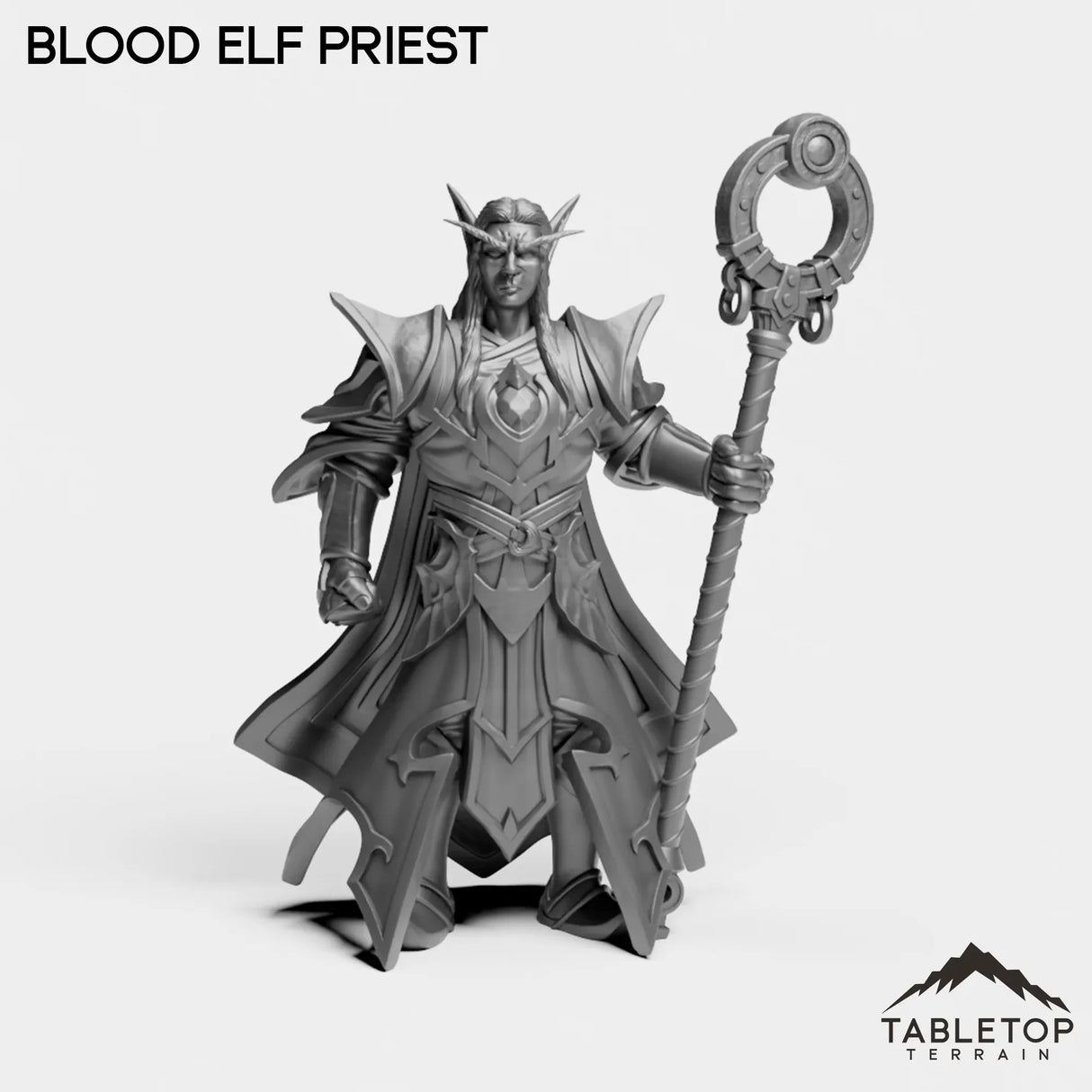 Tabletop Terrain Miniature Blood Elf Priest Blood Elf Priest