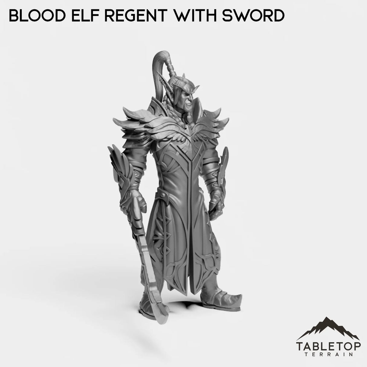 Tabletop Terrain Miniature Blood Elf Regent
