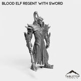 Tabletop Terrain Miniature Blood Elf Regent