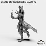 Tabletop Terrain Miniature Blood Elf Sorceress