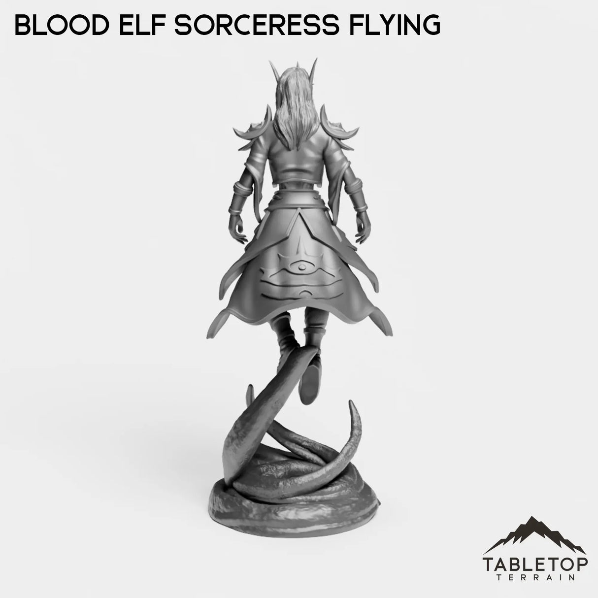 Tabletop Terrain Miniature Blood Elf Sorceress