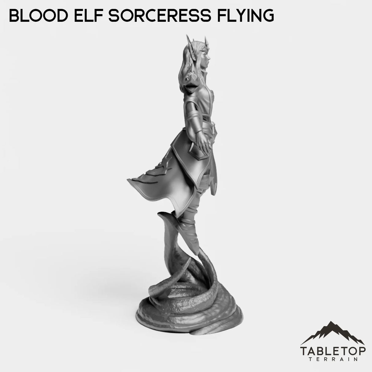 Tabletop Terrain Miniature Blood Elf Sorceress