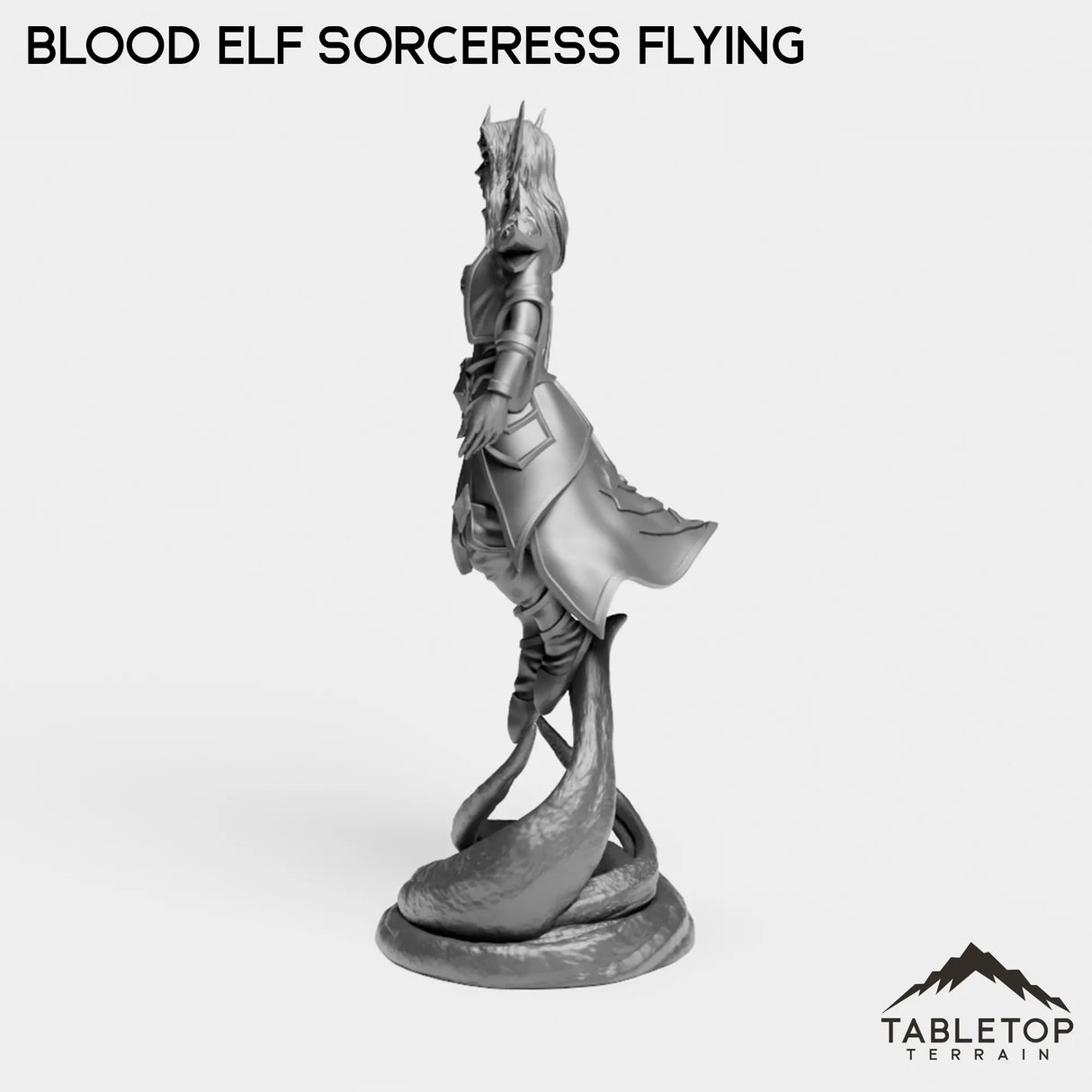 Tabletop Terrain Miniature Blood Elf Sorceress