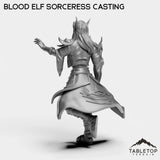 Tabletop Terrain Miniature Blood Elf Sorceress