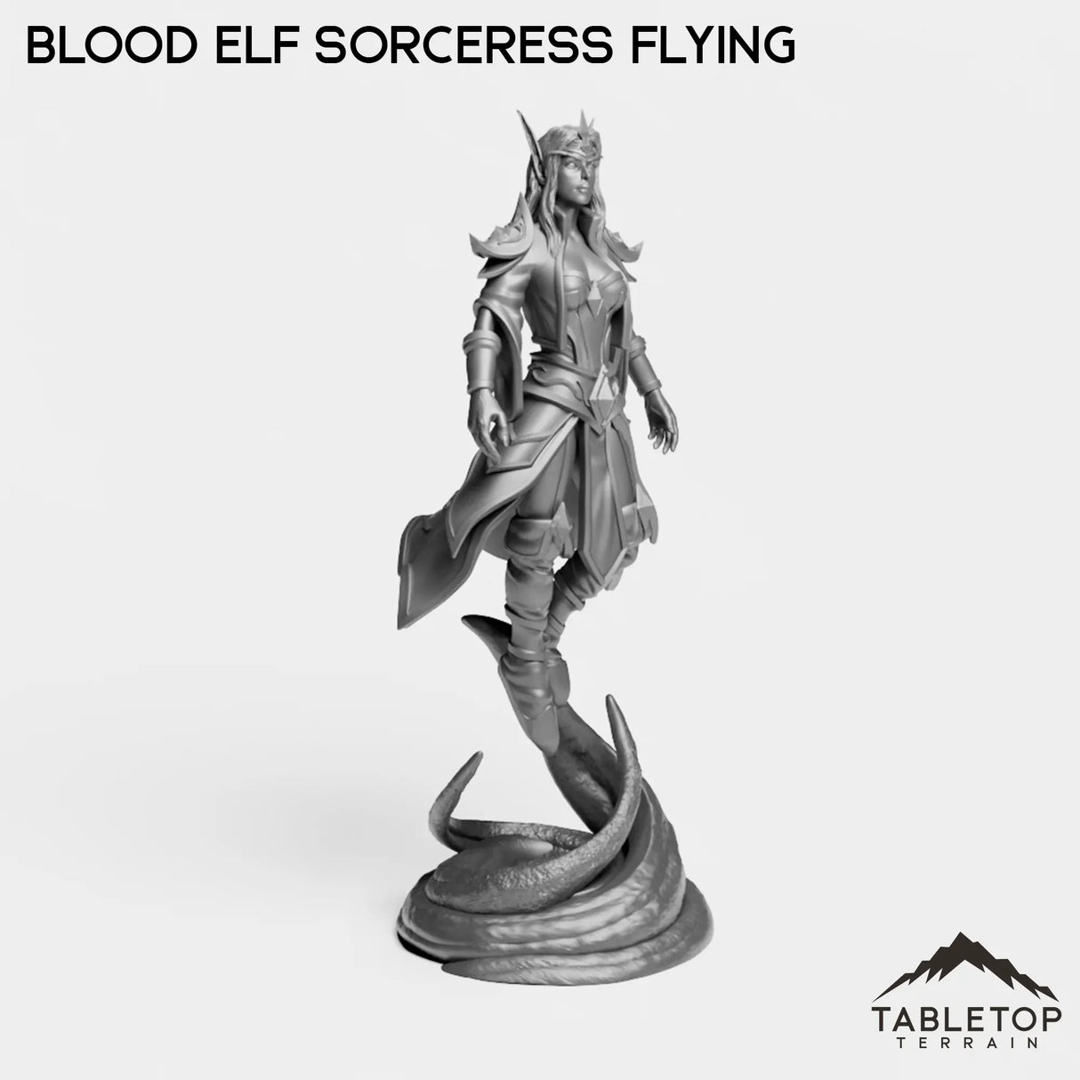 Tabletop Terrain Miniature Blood Elf Sorceress