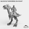 Tabletop Terrain Miniature Blood Elf Sorceress on Mount
