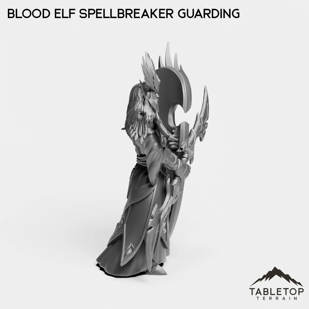 Tabletop Terrain Miniature Blood Elf Spellbreaker