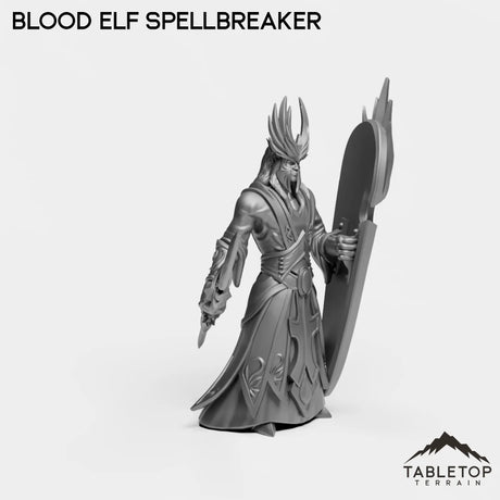 Tabletop Terrain Miniature Blood Elf Spellbreaker