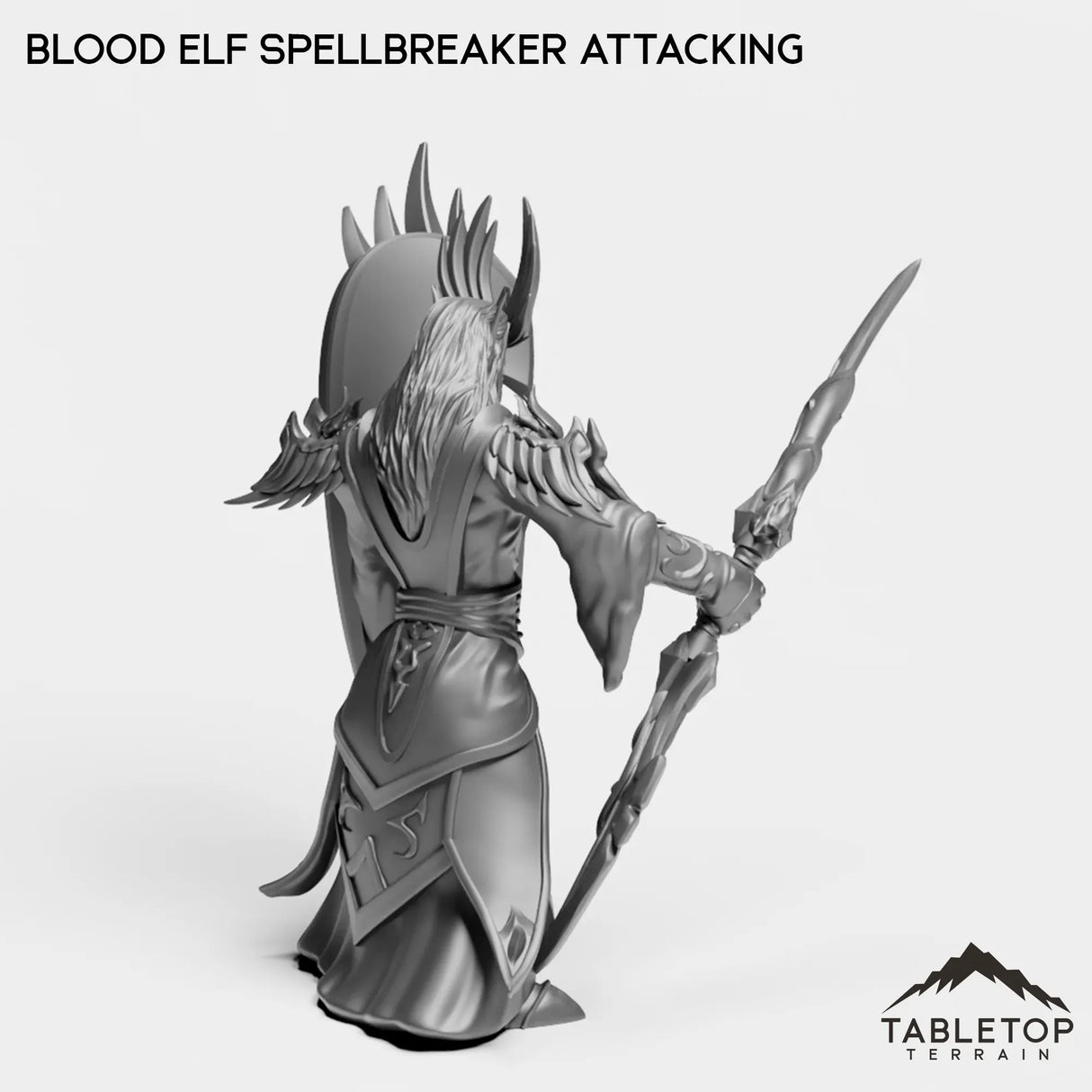 Tabletop Terrain Miniature Blood Elf Spellbreaker