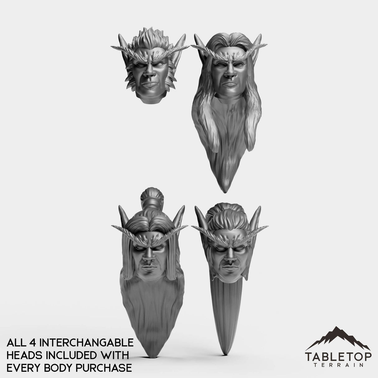 Tabletop Terrain Miniature Blood Elf Starters