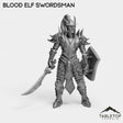 Tabletop Terrain Miniature Blood Elf Swordsman Blood Elf Swordsman