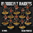 Tabletop Terrain Miniature Bloodcult Raiders
