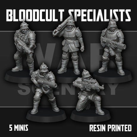 Tabletop Terrain Miniature Bloodcult Specialists