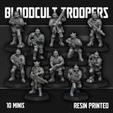 Tabletop Terrain Miniature Bloodcult Stormtroopers