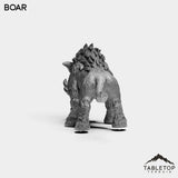 Tabletop Terrain Miniature Boars