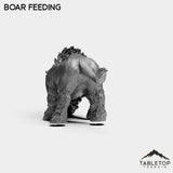 Tabletop Terrain Miniature Boars