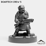 Tabletop Terrain Miniature Boartech Crew