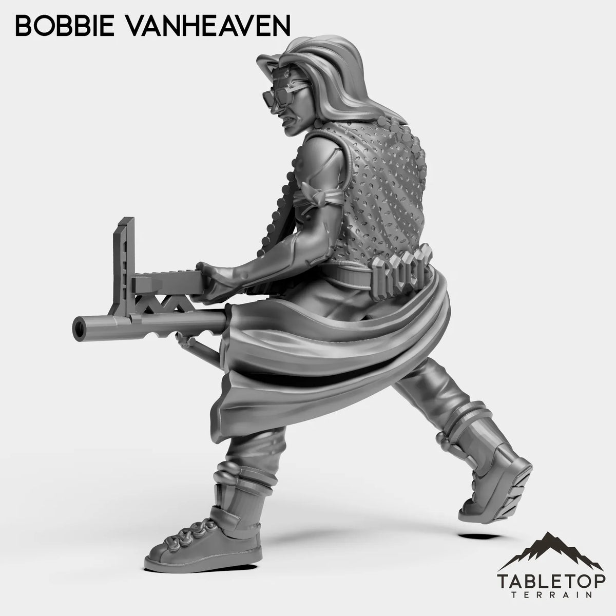 Tabletop Terrain Miniature Bobbie VanHeaven - Johnny & The Psychos