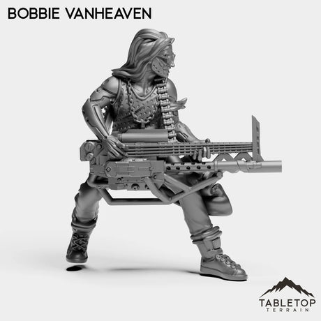 Tabletop Terrain Miniature Bobbie VanHeaven - Johnny & The Psychos