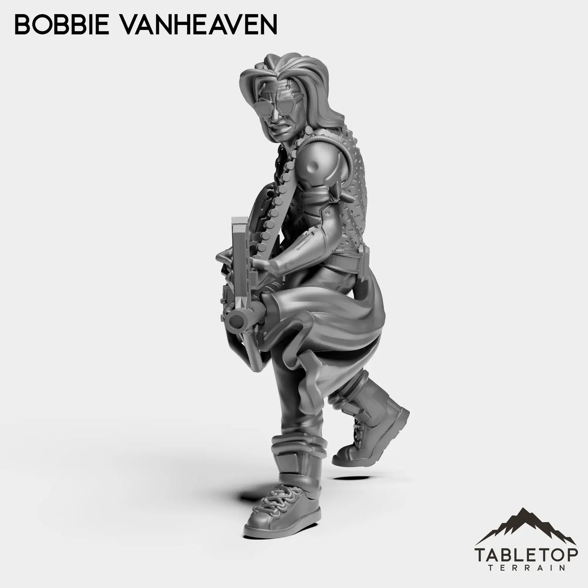 Tabletop Terrain Miniature Bobbie VanHeaven - Johnny & The Psychos