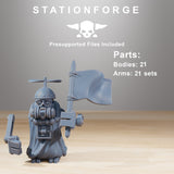 Tabletop Terrain Miniature Bobby Gang