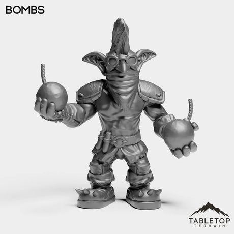 Tabletop Terrain Miniature Bombs Goblin Sapper