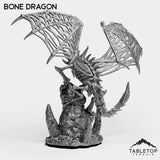 Tabletop Terrain Miniature Bone Dragon