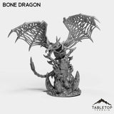 Tabletop Terrain Miniature Bone Dragon