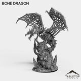 Tabletop Terrain Miniature Bone Dragon