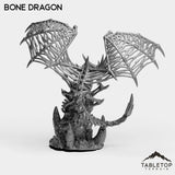 Tabletop Terrain Miniature Bone Dragon