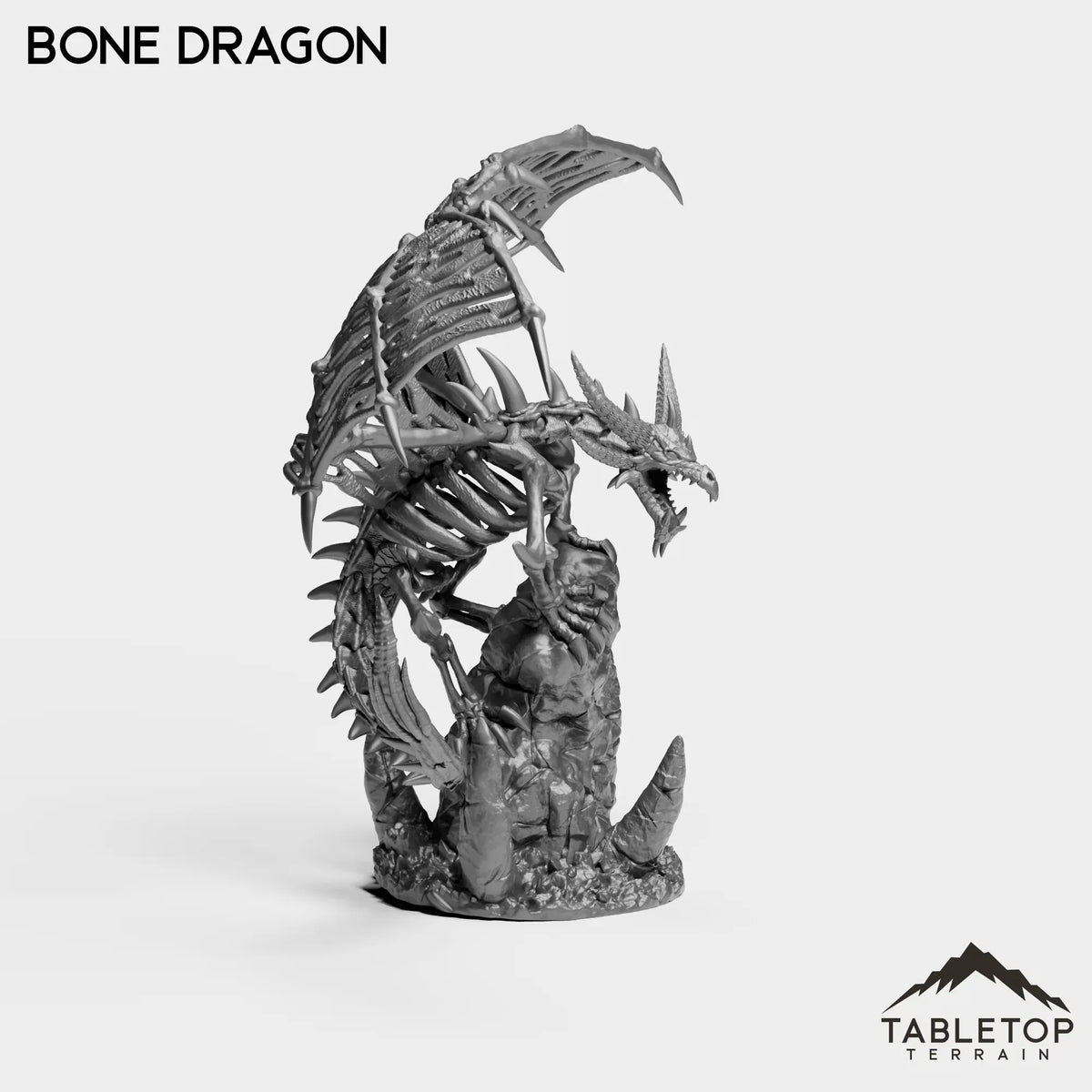 Tabletop Terrain Miniature Bone Dragon