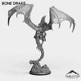 Tabletop Terrain Miniature Bone Drake