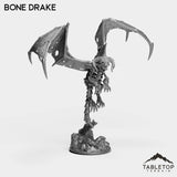 Tabletop Terrain Miniature Bone Drake