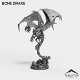 Tabletop Terrain Miniature Bone Drake