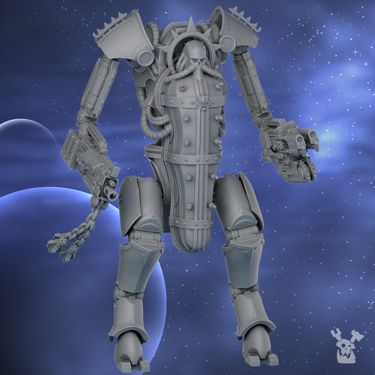 Tabletop Terrain Miniature Bonebreak Machine