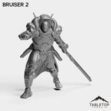 Tabletop Terrain Miniature Bruiser 2 Bruisers - Order Of The Holy Water