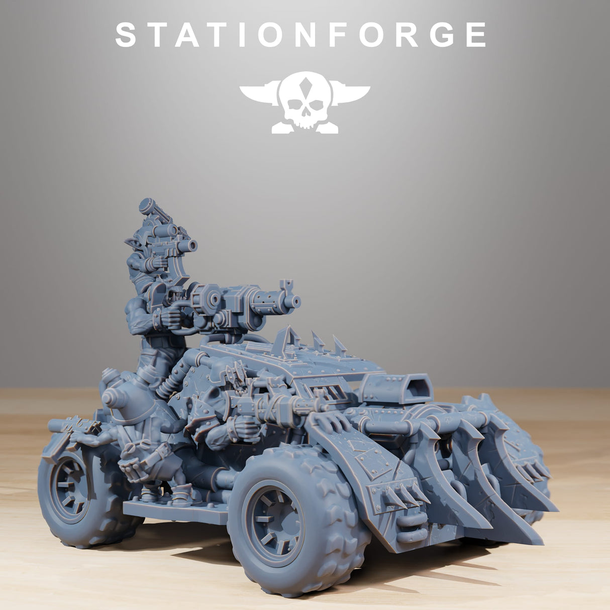 Tabletop Terrain Miniature Buggie Orkaz Speedsters