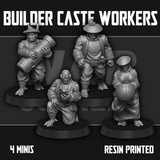 Tabletop Terrain Miniature Builder Caste Workers