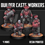 Tabletop Terrain Miniature Builder Caste Workers