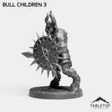 Tabletop Terrain Miniature Bull Children - The Cult of Alteration