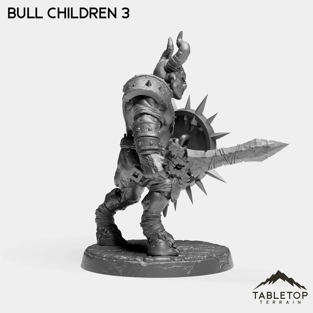 Tabletop Terrain Miniature Bull Children - The Cult of Alteration