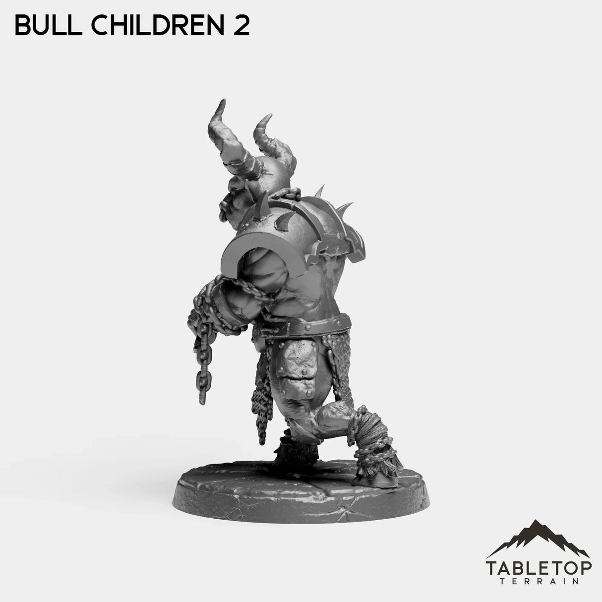 Tabletop Terrain Miniature Bull Children - The Cult of Alteration